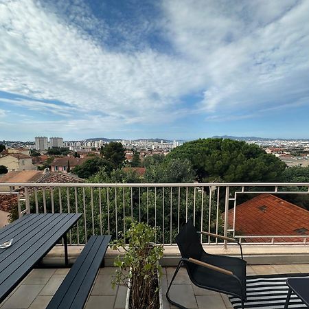 Appartement T4 Avec Terrasse Et Garage Prive à Toulon Extérieur photo